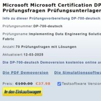 Cover - microsoft exam DP-700 Prüfungsfragen deutsch