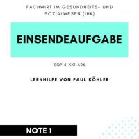 Cover - Einsendeaufgabe SQP 4-XX1-A06 Note 1