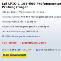 Cover - Lpi LPIC-1 101-500 Prüfungsfragen deutsch