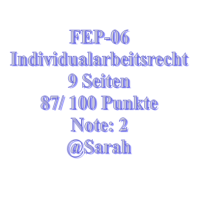 Cover - FEP06-Individualarbeitsrecht