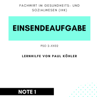 Cover - Einsendeaufgabe PSO-2-XX02