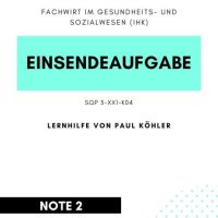 Cover - Einsendeaufgabe SQP 3-XX1-K04 Note 2