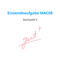 Cover - Einsendeaufgabe MAC08: Note 1,7 + Korrektur vom Tutor