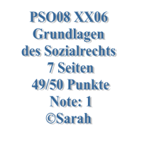 Cover - PSO08-XX06 Grundlagen des Sozialrechts