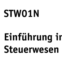 Cover - Einsendeaufgabe STW01N (SGD) mit Korrektur