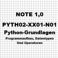 Cover - PYTH02 - Python-Grundlagen