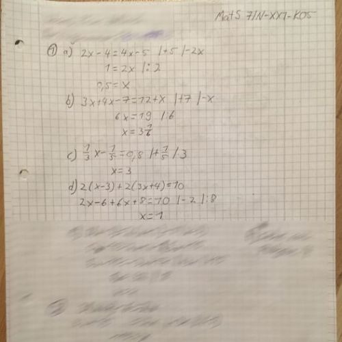 Lösung ILS Einsendeaufgabe Mathe MatS 7/N / Note 1,0 - MatS 7/N-XX1-K05 ...